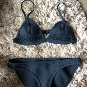 Like NEW Triangl suit- Small top , Medium Bottom